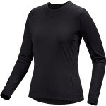 Arc'teryx Women's Rho Lightweight Crew Neck - Black
