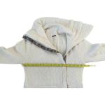 Nobis Wool Angora Knit Snap Cardigan Sweater Womens Size Small