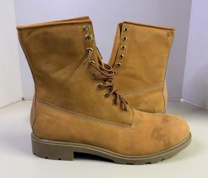 Kodiak Canada Leather Work Boots Men’s Size 12W Brown 8” Lace Up Made In Canada