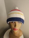 Hudson's Bay Company Four Stripe Lamdswool Blend Knit Cap - Excellent Condition