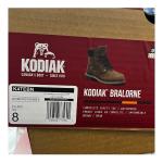 Kodiak Bralorne Waterproof Composite Toe Work Boots Women's Size 8 Brown