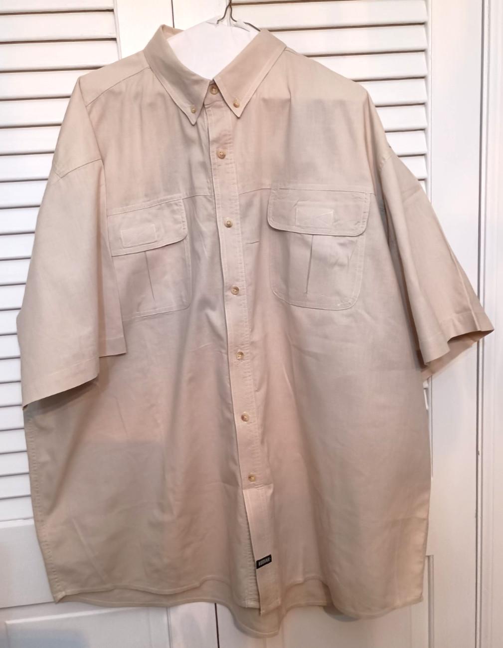 Kodiak Short-Sleeve Work Shirt - Men's - XL - Tan