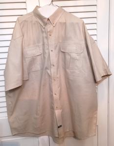 Kodiak Short-Sleeve Work Shirt - Men's - XL - Tan