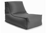 Gouchee Home Alpine Outdoor/Indoor Bean Bag Chair, Charcoal - Lounger with Back Rest Filling Included, Sofa Chair for Patio and Outdoors, Beanbag Chair with Water-Proof Fabric, X-Large
