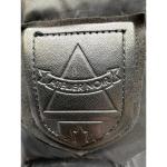 "Atelier Noir" Rudsak Blk Puffer Coat Faux Fur Hood Asymmetrical Zip Parka SZ M