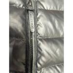 "Atelier Noir" Rudsak Blk Puffer Coat Faux Fur Hood Asymmetrical Zip Parka SZ M