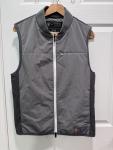 Nobis Ibaka Jacket Vest Full Zip Down Vest Small Heather Gray