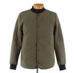 Nobis NWOT Speck Reversible Quilted Bomber Jacket Size L US In Solid Green