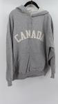 The Shirt Company Men's Hooded Pullover Sweater Size L/G Gray CANADA"