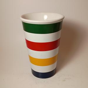 Hudson's Bay Company HBC Classic Multicolor Striped Ceramic Tumbler Cup
