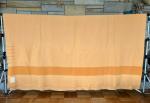 Hudson's Bay 6 Point Blanket Gold Wool Stripe Gold Label Vintage 100 x 94