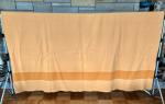 Hudson's Bay 6 Point Blanket Gold Wool Stripe Gold Label Vintage 100 x 94