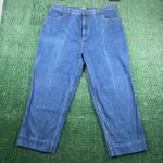 Kodiak Mens Carpenter Jeans Blue Denim Workwear Utility Pants Size 38x27