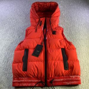 Rudsak Raquel Down Vest Flame Red Reversible Gloss Limited Edition Size M NWT
