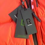 Rudsak Raquel Down Vest Flame Red Reversible Gloss Limited Edition Size M NWT