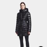 RUDSAK FRIDA S WOMEN'S GLOSSY BELTED MID-LENGTH DOWN PUFFER