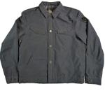 Nobis Johnny Jacket Navy Blue RARE Womens Sz Large Fisherman 