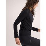 Arc'teryx Women's Rho Lightweight Crew Neck - Black