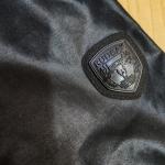 Rudsak Size M Black Belted Trench Coat Women's Asymetrical Motor Cycle 