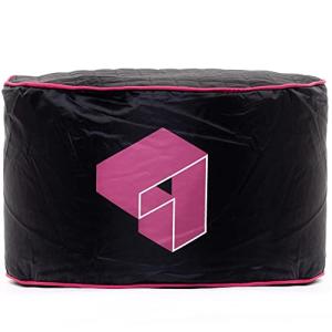 Gouchee Home Siteazee Bean Bag Ottoman/Pouf for Gaming Pink.