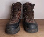 Vtg Kodiak Steel Toe Work Boot Men US 8 Brown Leather Waterproof Lace Up Outdoor
