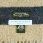 Johnstons of Elgin Hudson's Bay Company 100% Wool Scarf Made in Scotland