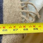 Johnstons of Elgin Hudson's Bay Company 100% Wool Scarf Made in Scotland