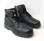 Kodiak Greb Steel Toe Work Boots, Black Leather, Men's 10