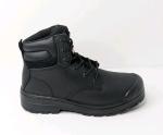 Kodiak Greb Steel Toe Work Boots, Black Leather, Men's 10