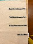 Vintage Hudson’s Bay? 3.5 Point Wool Blanket Cream Striped Twin 59 x 78