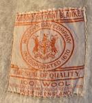 Vintage Hudson’s Bay? 3.5 Point Wool Blanket Cream Striped Twin 59 x 78