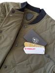 Men's Nobis Speck Fatigue Olive Green Reversible Quilted Jacket - Size Large NEW