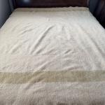 Vintage Hudsons Bay Company Wool Blanket 62 x 80 Made in England 1950s