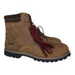 Kodiak Work Boots Mens 14 Waterproof Composite Toe Oil Slip Resistant Brown
