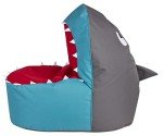 Gouchee Home Shark Brava Bean Bag Chair Children Kids Chair Fun Animal Design Seat Pouf Playroom