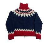 Canadian Sweater Company Wool  Knit Hand Knotted Cowichan Sweater Jacket Sz XS