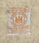 Vtg Hudson’s Bay 3.5 Point Multicolor Stripe Wool Blanket 61x76” England READ