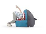 Gouchee Home Shark Brava Bean Bag Chair Children Kids Chair Fun Animal Design Seat Pouf Playroom