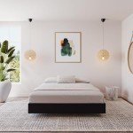 Nexera Platform Bed Frame, Black, Full