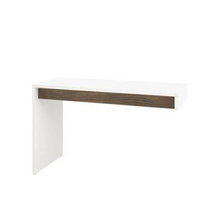Nexera Reversible Desk Panel for Home Office, White, 48-Inch