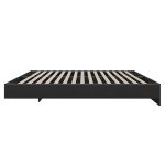 Nexera Platform Bed Frame, Black, Full