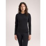 Arc'teryx Women's Rho Lightweight Crew Neck - Black