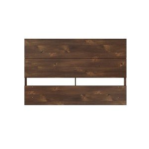 Nexera Panel Headboard, Brown, Queen