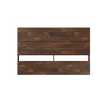 Nexera Panel Headboard, Brown, Queen