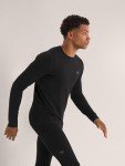 Arc'teryx Men's Black Merino Wool Crew Neck