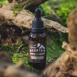 Rocky Mountain Barber Company Men's Sandalwood Beard Oil Made in Canada Featuring Grapeseed Oil, Coconut Oil, Argan Oil