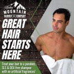 Men's Shampoo - Made in Canada - with Peppermint and Eucalyptus Oil - No Added Fragrance – 8 oz by Rocky Mountain Barber Company