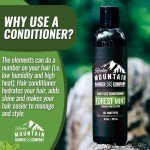 Men's Conditioner - Made in Canada - Featuring Peppermint and Eucalyptus Oil and No Added Fragrance – 8oz by Rocky Mountain Barber Company