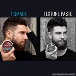 Rocky Mountain Barber Company Pomade for Men -Made in Canada - 5 oz Tub Classic Styling Product with Strong Firm Hold for Side Part, Pompadour & Slick Back Looks -High Shine & Easy to Wash Out -Water Based