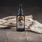 Rocky Mountain Barber Company Men's Sandalwood Beard Oil Made in Canada Featuring Grapeseed Oil, Coconut Oil, Argan Oil